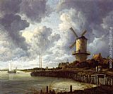 Mill at Wijk near Duursteede by Jacob van Ruisdael